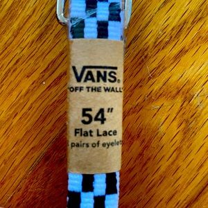 54” eyelet shoe laces VANS checkered